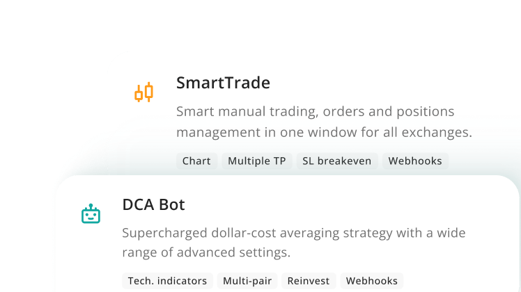 Supports Manual & Bot Trades